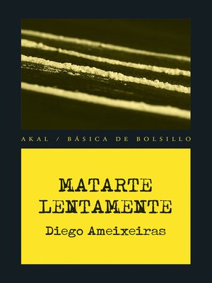 cover image of Matarte lentamente